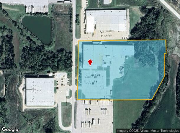 840 Overlander Rd, Emporia, KS Parcel Map