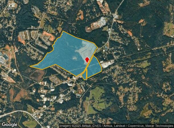 110 Walls Dr, Anderson, SC Parcel Map