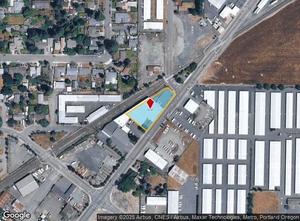 1439 Ne Lafayette Ave, Mcminnville, OR Parcel Map