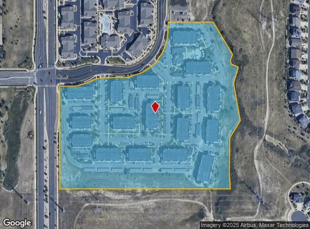  24750 E Applewood Cir, Aurora, CO Parcel Map