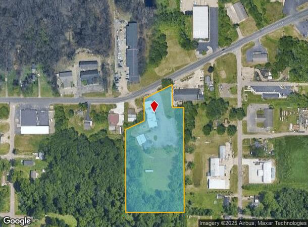 3614 Lake St, Kalamazoo, MI Parcel Map