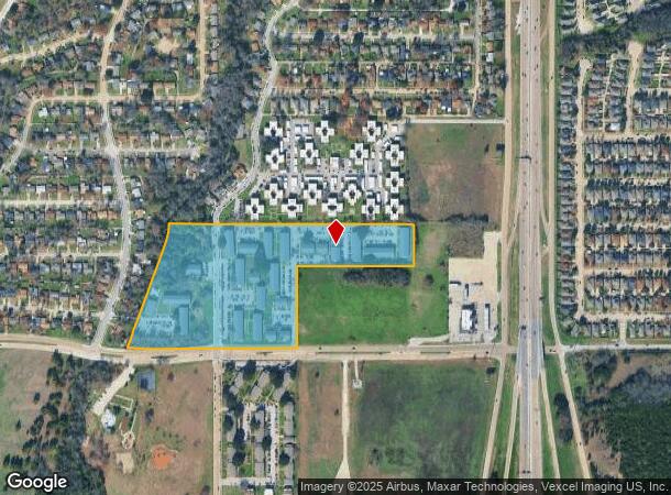  417 W Wheatland Rd, Dallas, TX Parcel Map
