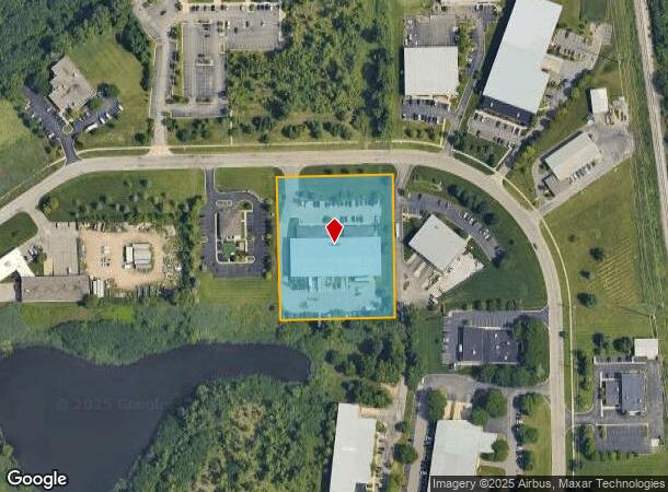  4390 Concourse Dr, Ann Arbor, MI Parcel Map