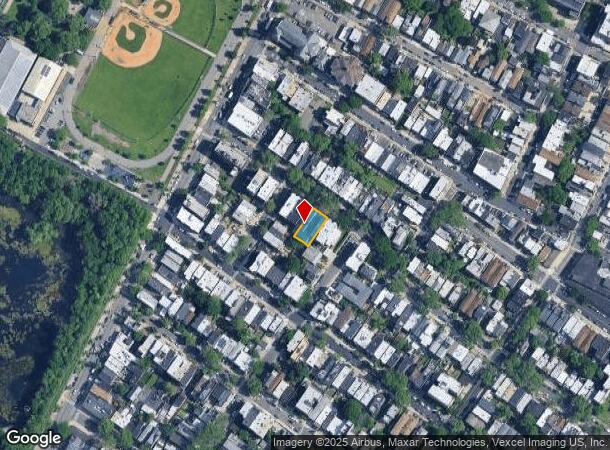 125 Booraem Ave, Jersey City, NJ Parcel Map