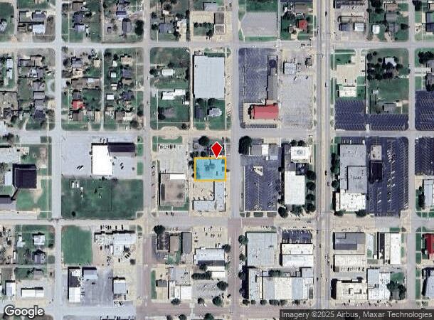  317 N Hudson St, Altus, OK Parcel Map