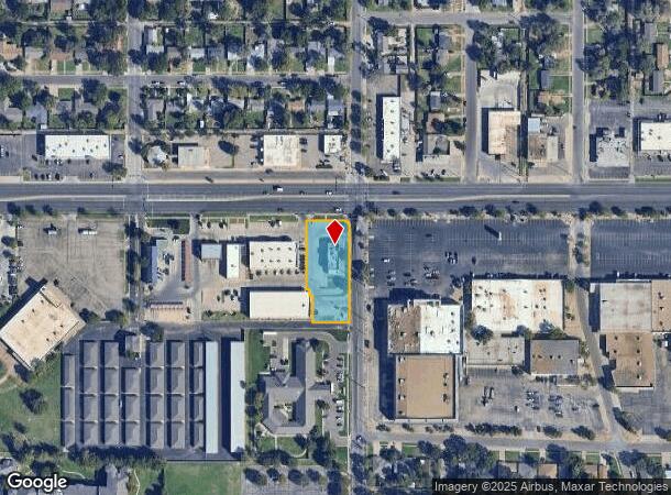  3001 50Th St, Lubbock, TX Parcel Map