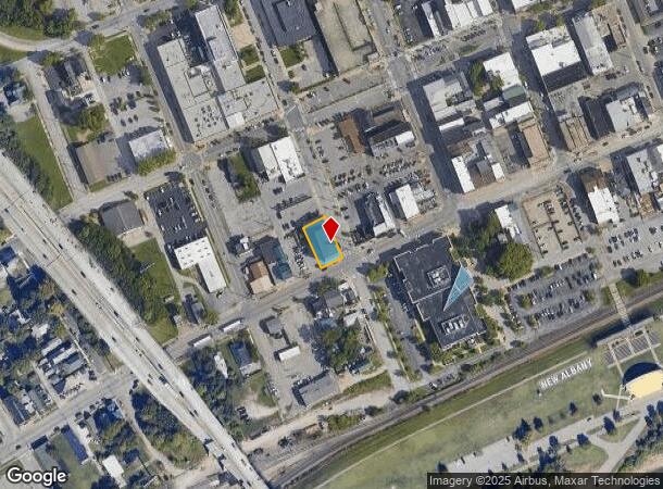  128 W Main St, New Albany, IN Parcel Map