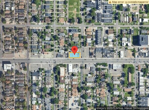  3601 W Colfax Ave, Denver, CO Parcel Map