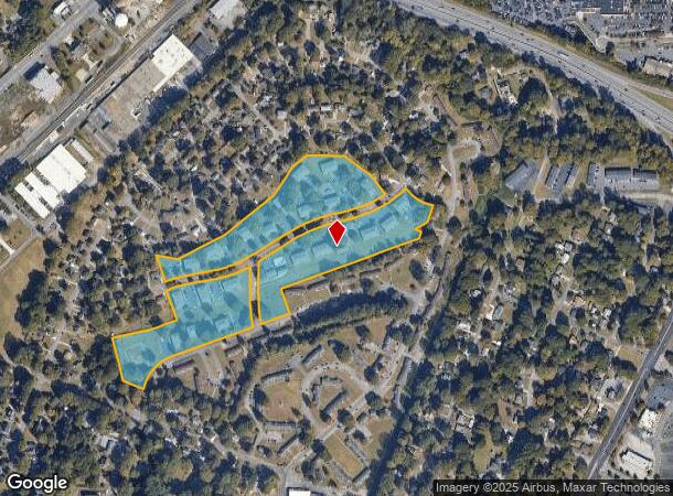  1200 Balthis Dr, Gastonia, NC Parcel Map