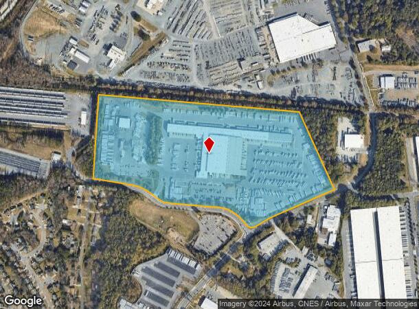  6600 Csx Way, Charlotte, NC Parcel Map