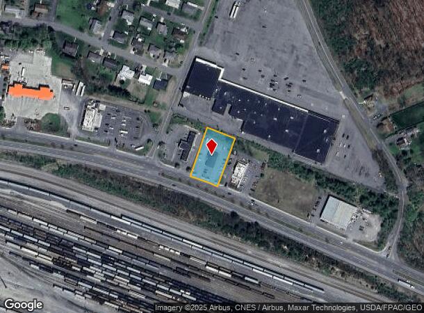  1310 W Industrial Blvd, Cumberland, MD Parcel Map