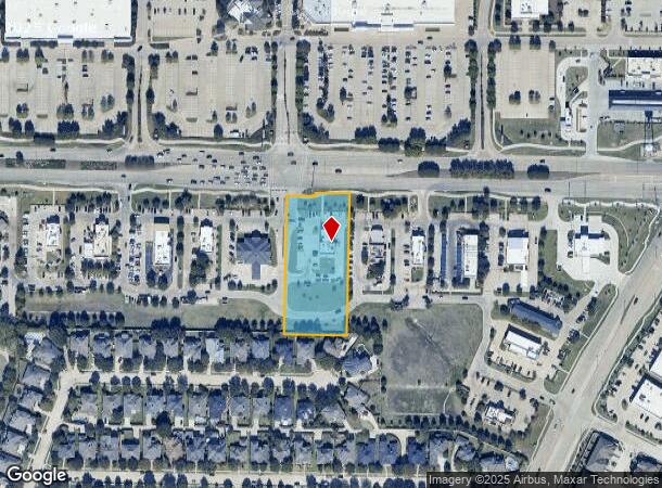 386 E Stacy Rd, Allen, TX Parcel Map