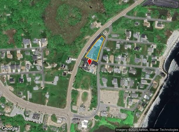  1208 Ocean Rd, Narragansett, RI Parcel Map