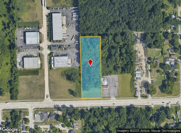 Eureka, Romulus, MI Parcel Map