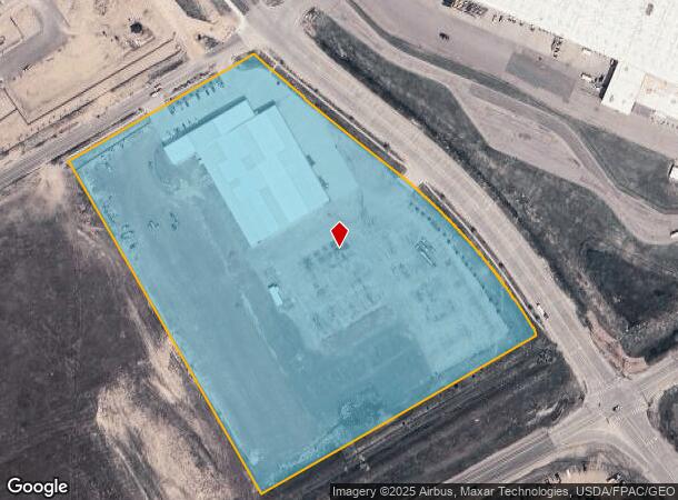  2852 Christensen Rd, Cheyenne, WY Parcel Map