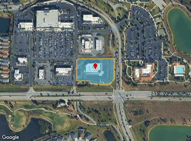  2180 Everglades Ln, The Villages, FL Parcel Map