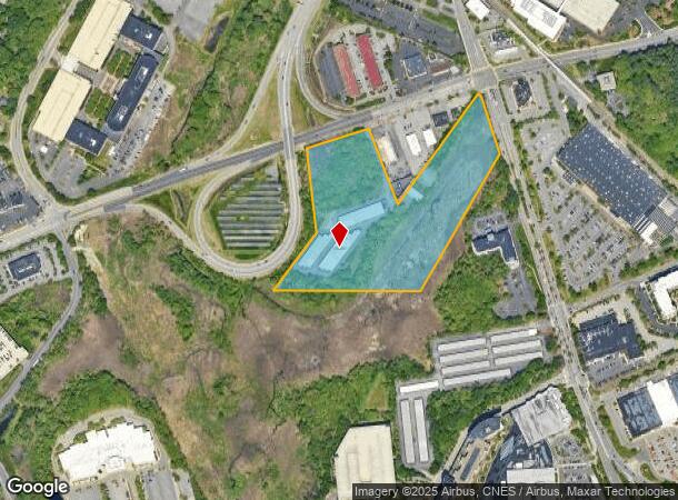 501 Cochituate Rd, Framingham, MA Parcel Map