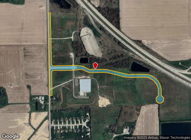  Merkel Rd E, Batesville, IN Parcel Map