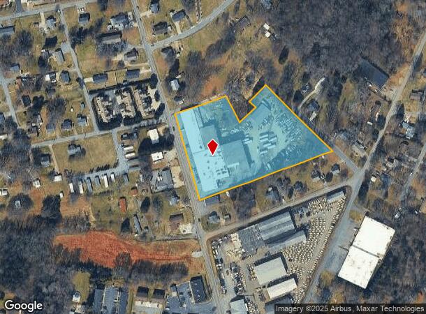  1530 16Th St Ne, Hickory, NC Parcel Map