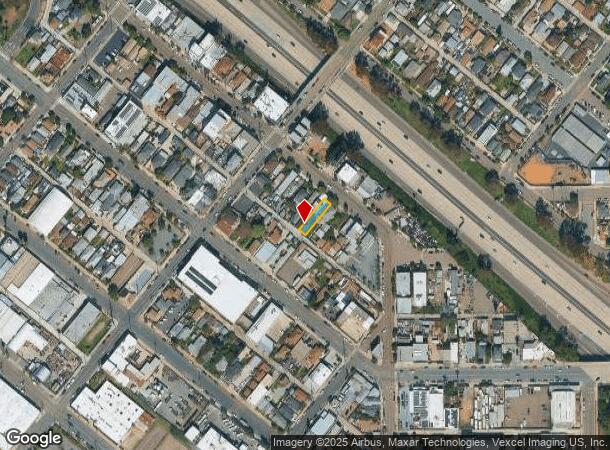  2233 Logan Ave, San Diego, CA Parcel Map