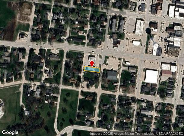 400 W Washington St, Mount Pleasant, IA Parcel Map