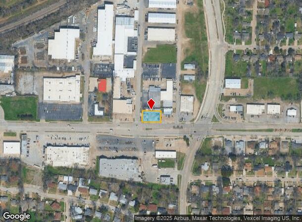 1701 E Abram St, Arlington, TX Parcel Map