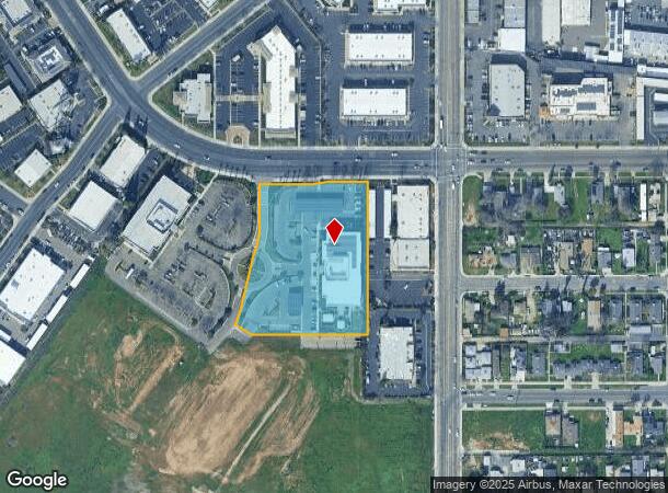 525 W Alluvial Ave, Fresno, CA Parcel Map