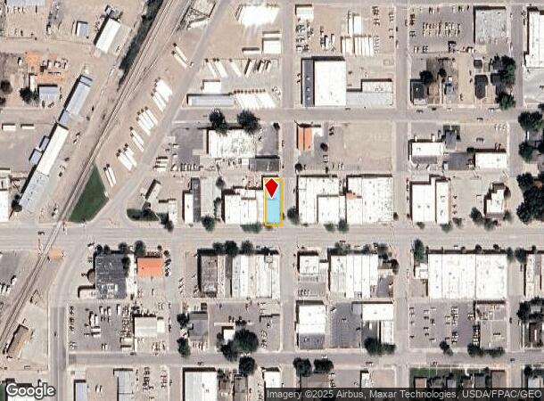 647 Big Horn Ave, Worland, WY Parcel Map
