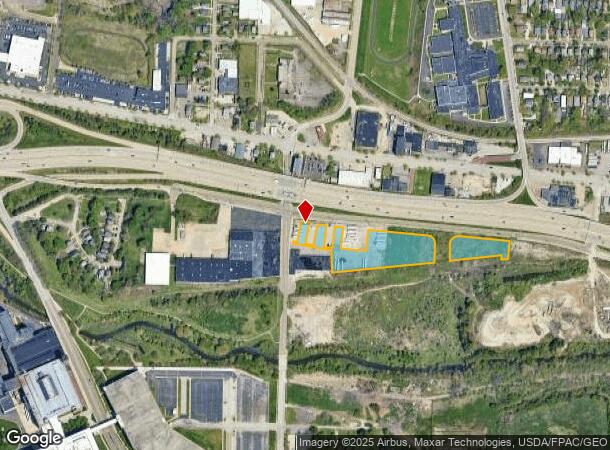  1624 Englewood Ave, Akron, OH Parcel Map