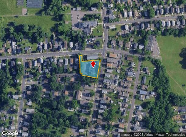  490 Burritt St, New Britain, CT Parcel Map