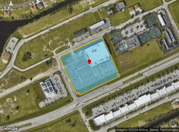  1401 Sw Pine Island Rd, Cape Coral, FL Parcel Map