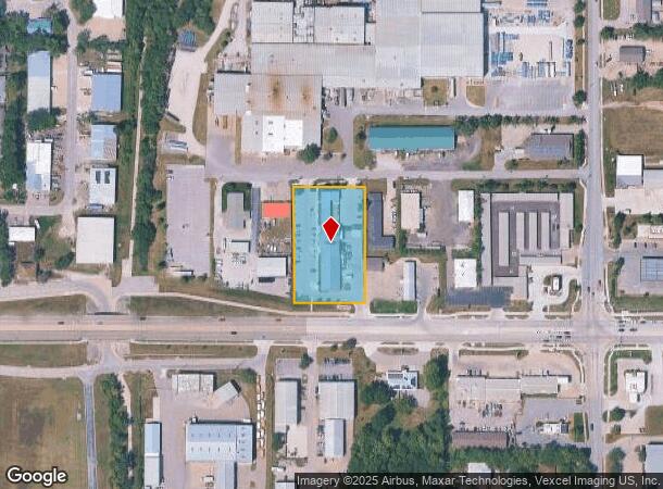 706 E 23Rd St, Lawrence, KS Parcel Map