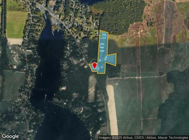  160 Point Grove Rd, Southwick, MA Parcel Map