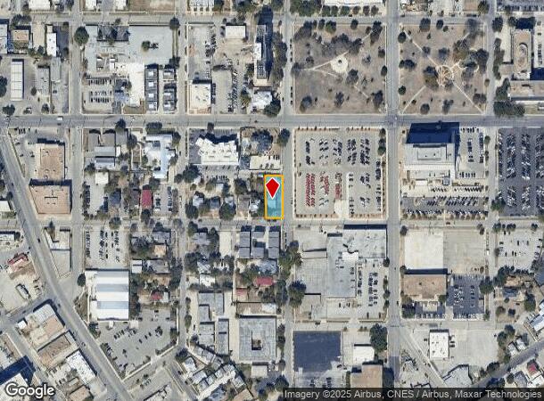 201 W Poplar St, San Antonio, TX Parcel Map