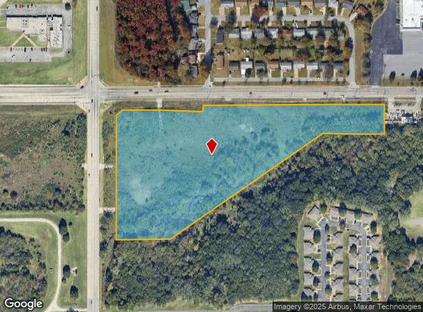 Mlk Jr East 36Th St N, Tulsa, OK Parcel Map