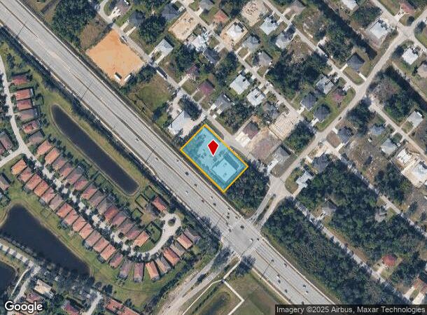  544 Meadow Rd, Lehigh Acres, FL Parcel Map