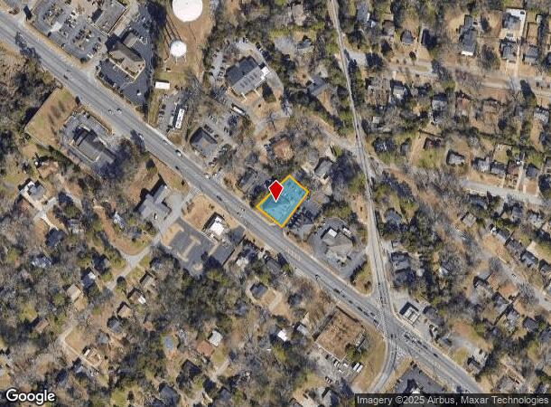 4025 Vineville Ave, Macon, GA Parcel Map