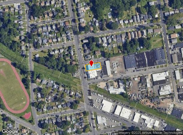 1021 Chestnut St, Roselle, NJ Parcel Map