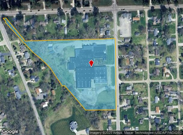  7325 Douglas Rd, Lambertville, MI Parcel Map