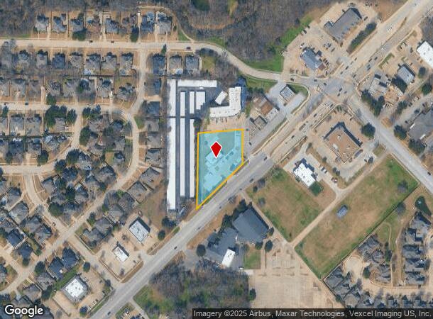 80 Grapevine Hwy, Hurst, TX Parcel Map