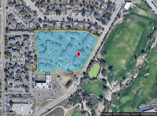  742 Western Dr, Colorado Springs, CO Parcel Map