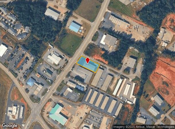  1718 Pearman Dairy Rd, Anderson, SC Parcel Map