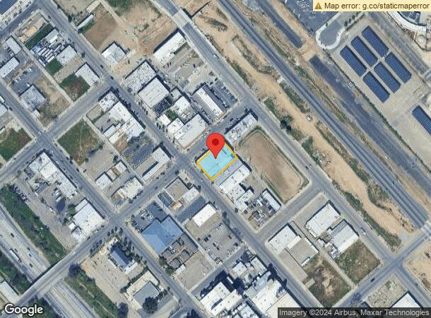  1518 Kern St, Fresno, CA Parcel Map