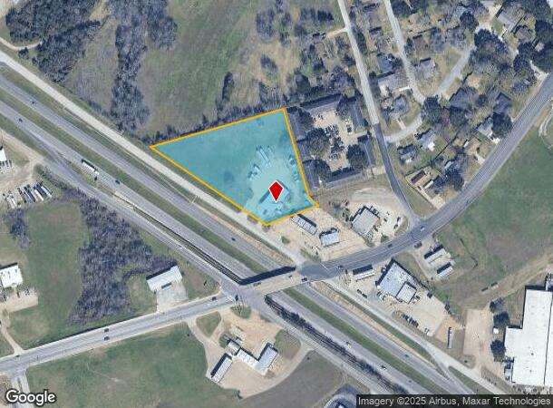  1408 Highway 290 W, Brenham, TX Parcel Map