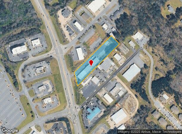 2601 N Columbia St, Milledgeville, GA Parcel Map