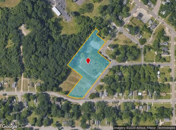  71 Blanche St, Battle Creek, MI Parcel Map