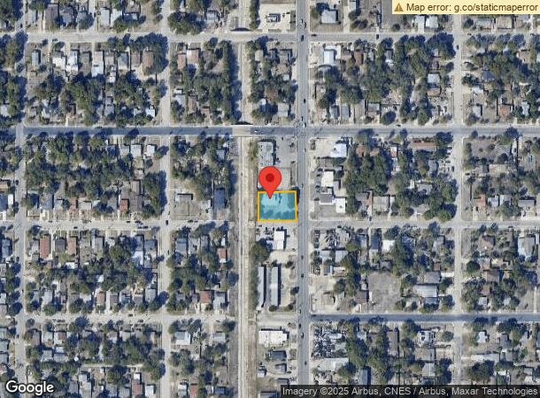  2623 Commercial Ave, San Antonio, TX Parcel Map