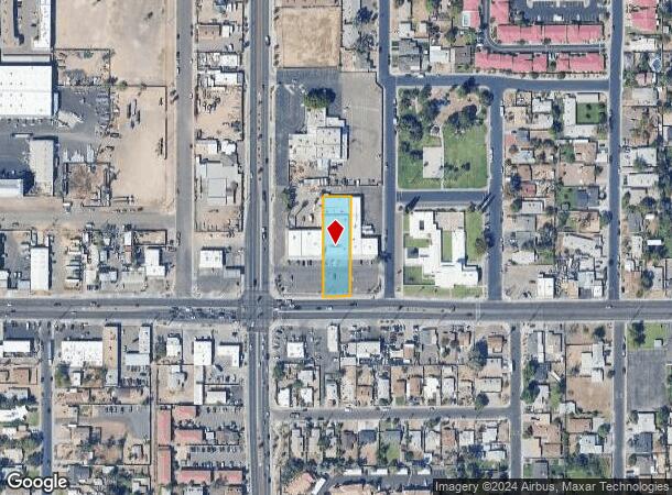  422 E Broadway Rd, Mesa, AZ Parcel Map