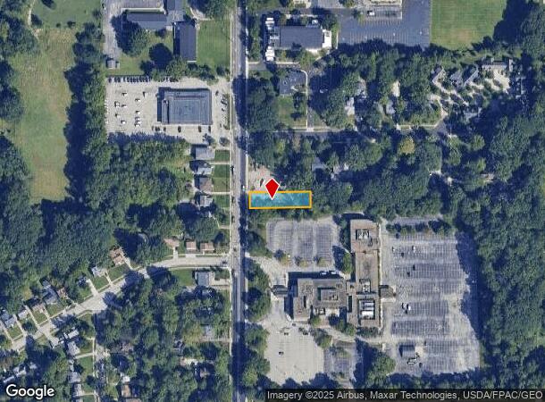  1601 S Green Rd, South Euclid, OH Parcel Map