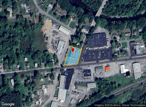 72 S Jefferson St, Pulaski, NY Parcel Map